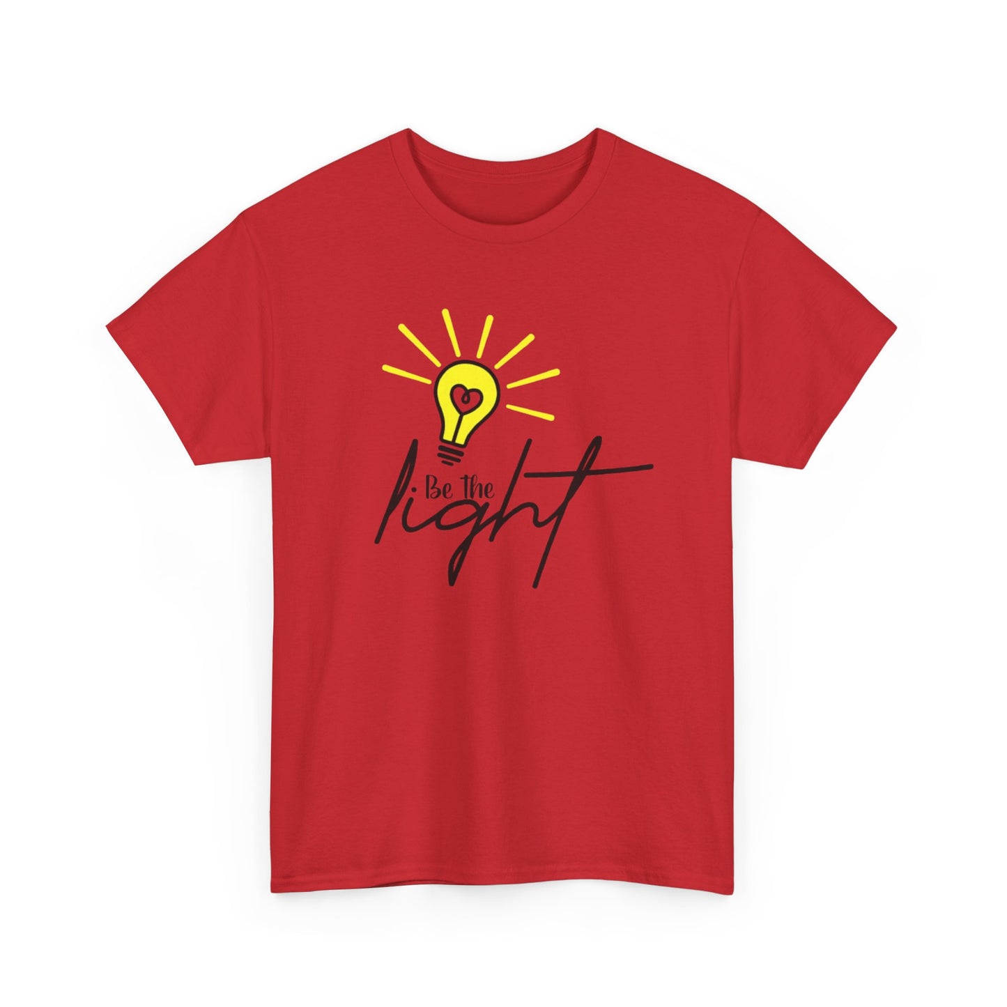 Unisex Heavy Cotton Tee - Be the Light