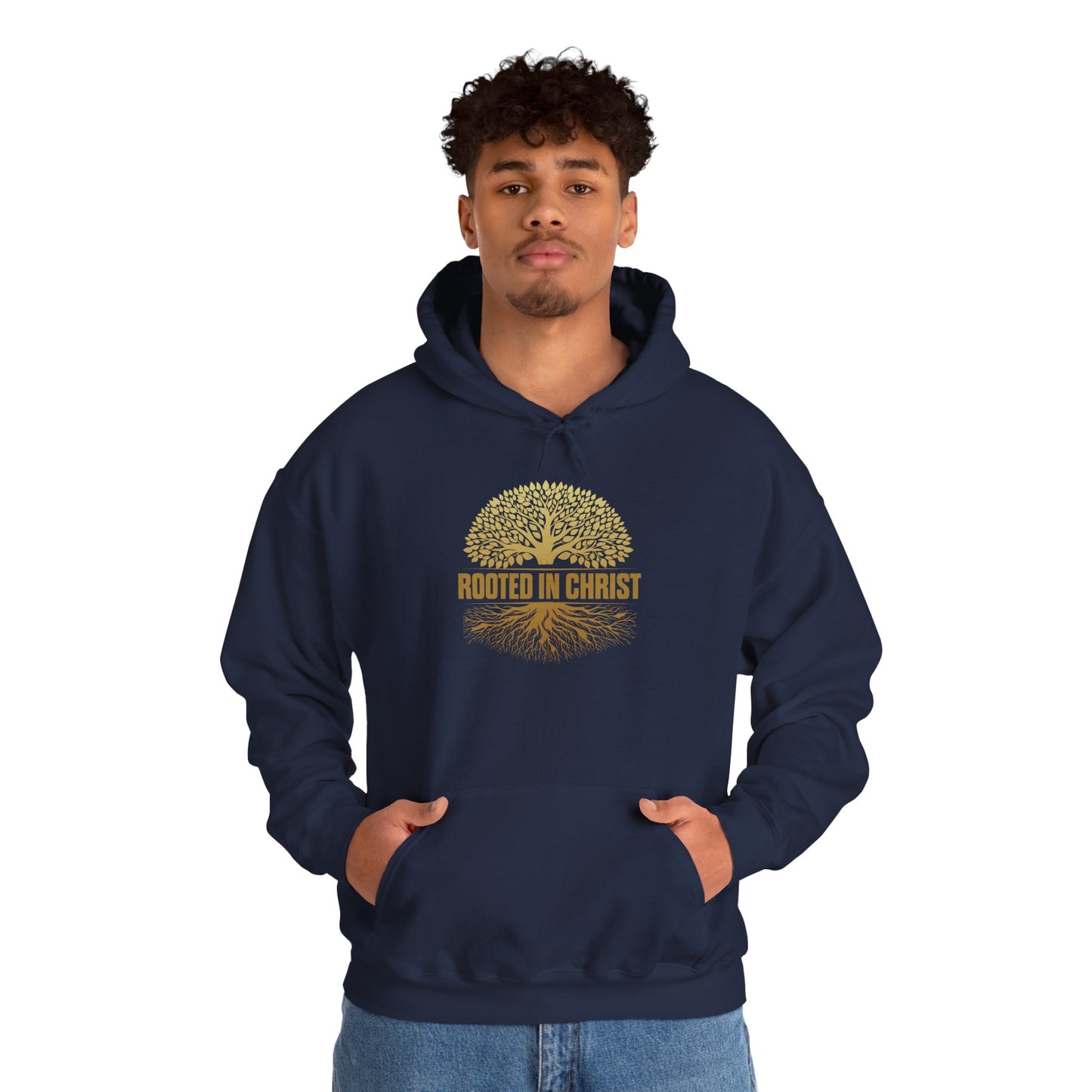 Unisex Hoodie Rooted in Christ