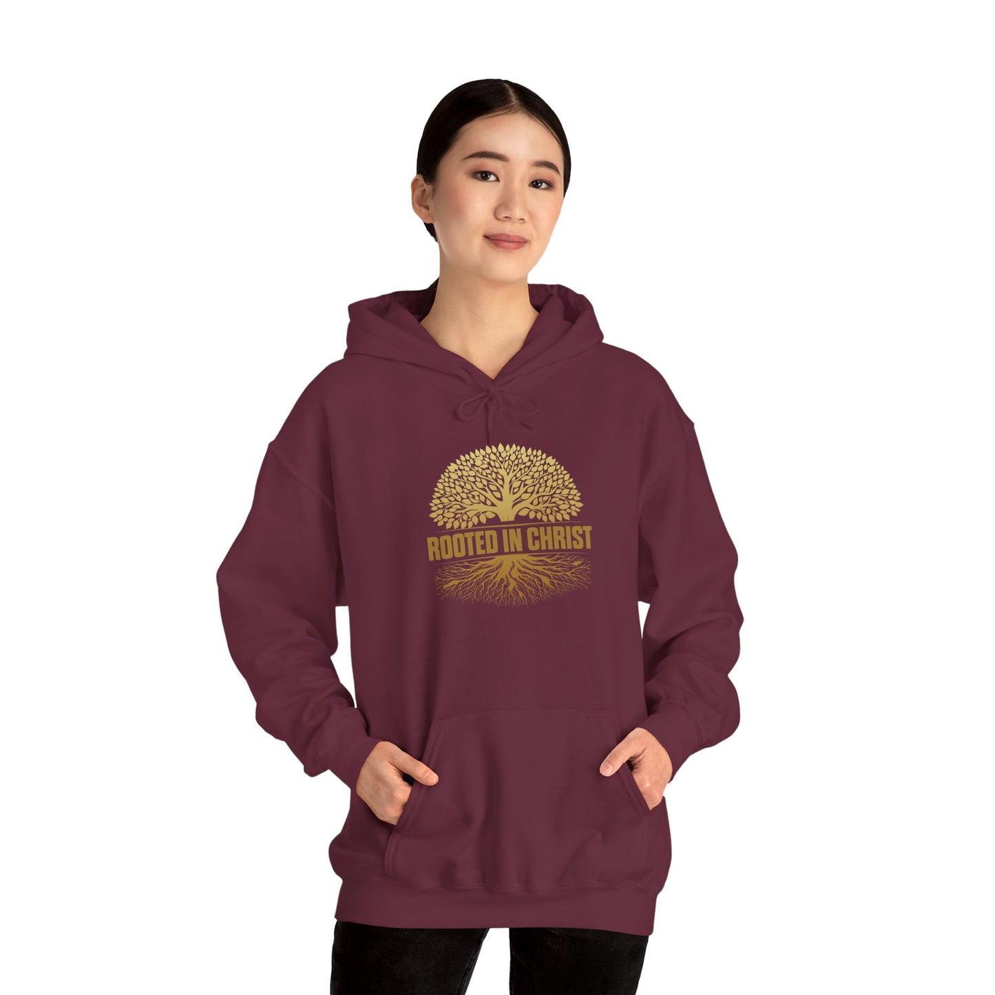 Unisex Hoodie Rooted in Christ