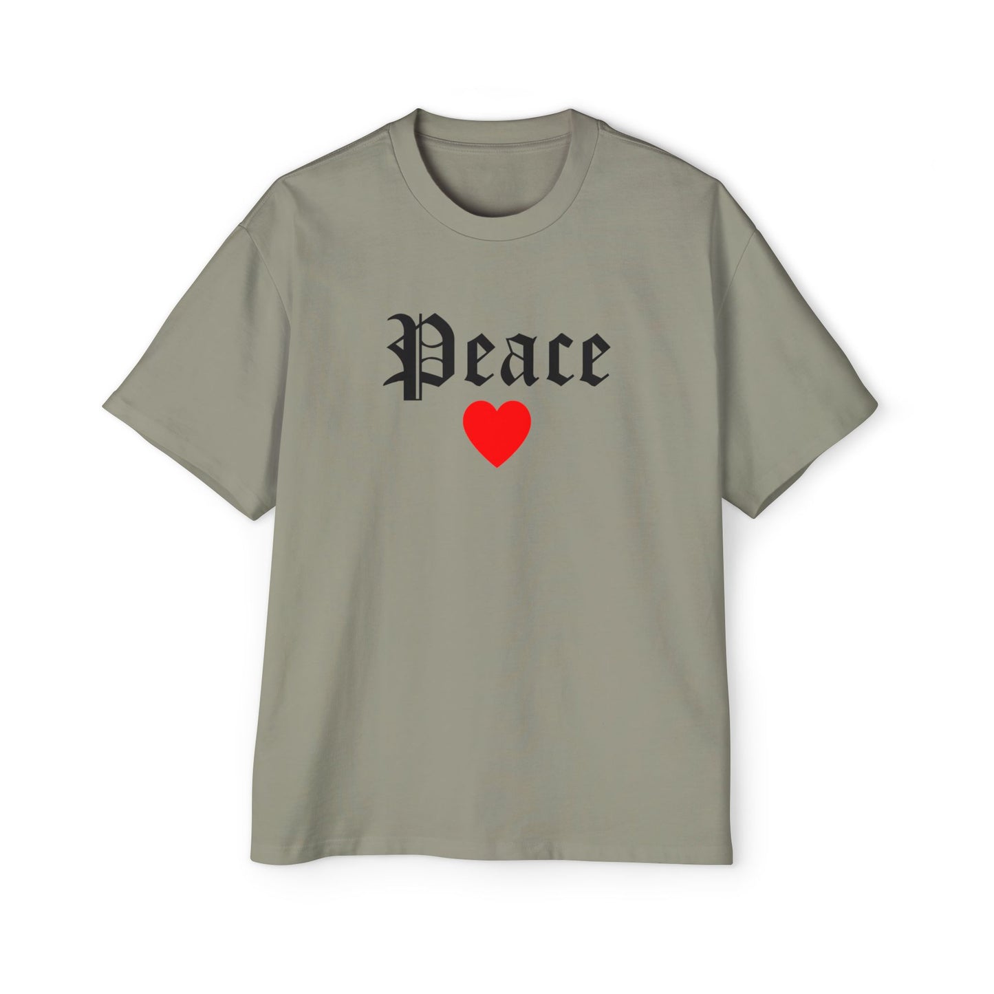 Oversized Peace Tee