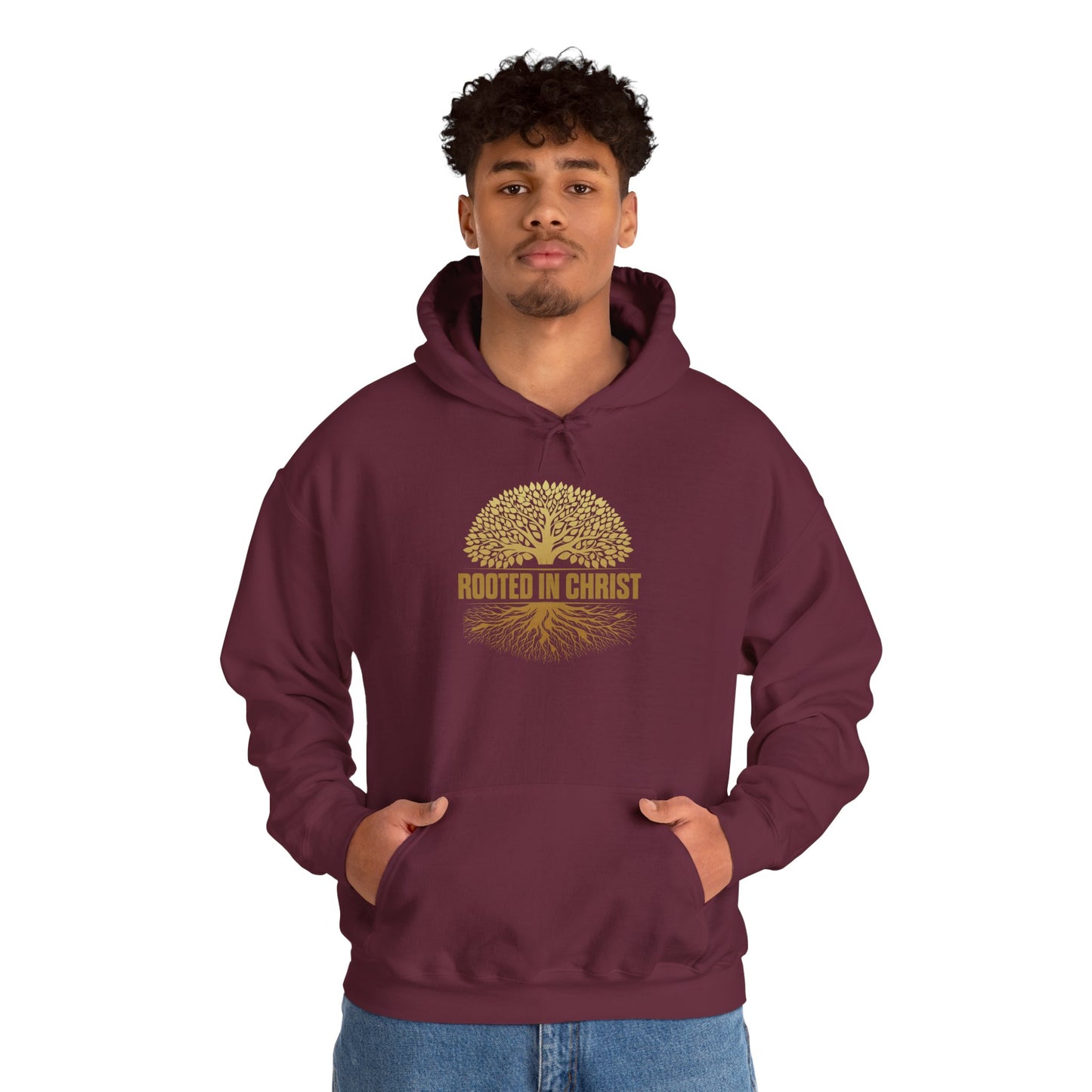 Unisex Hoodie Rooted in Christ
