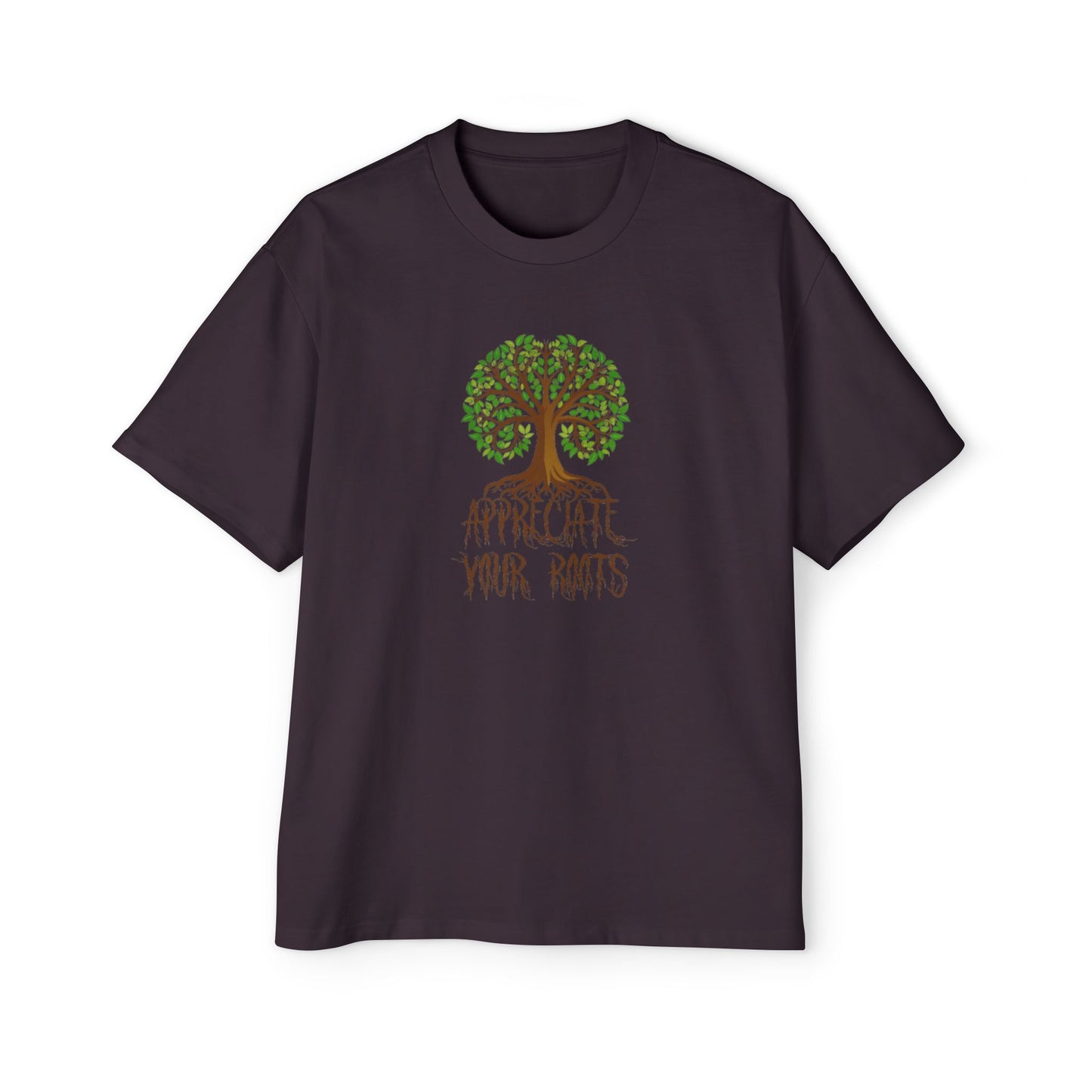 Oversized Tee - Appreciate Your Roots -