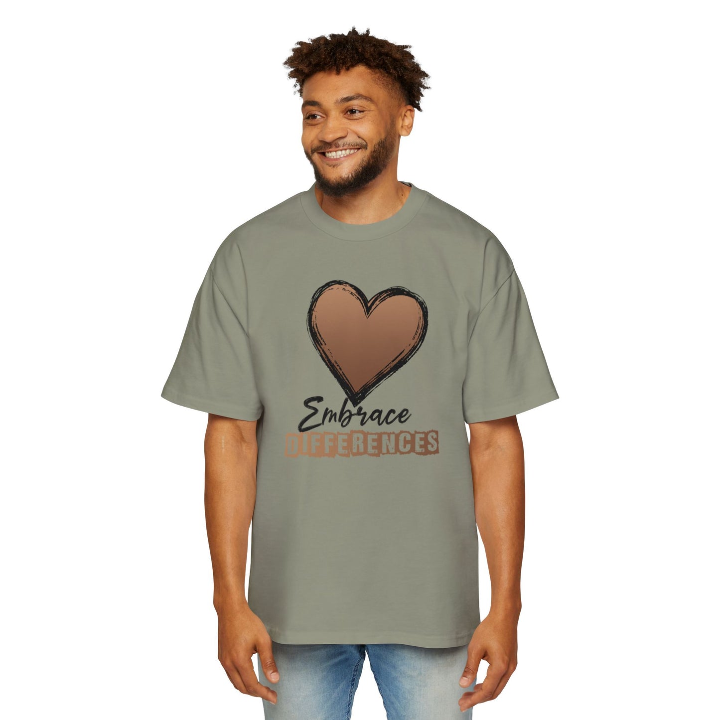 - Embrace Differences Oversized Shirt