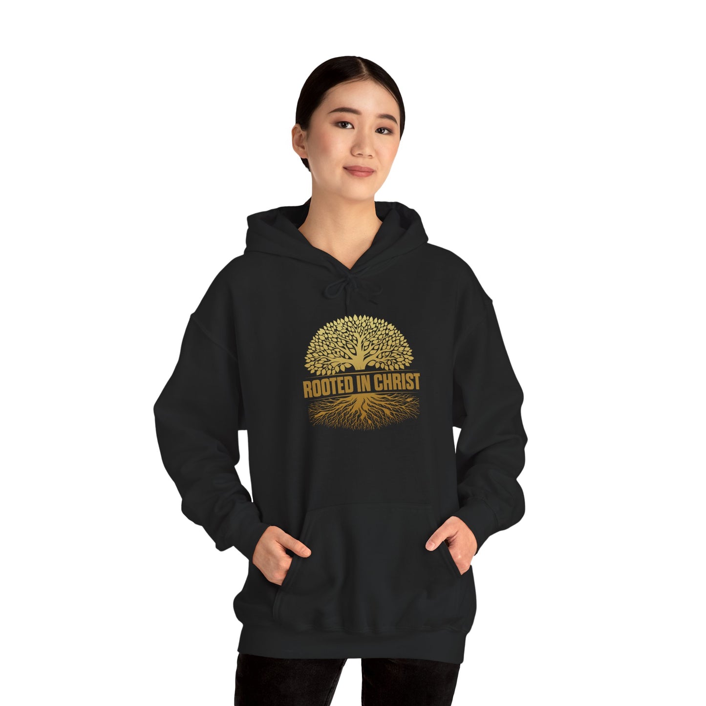 Unisex Hoodie Rooted in Christ