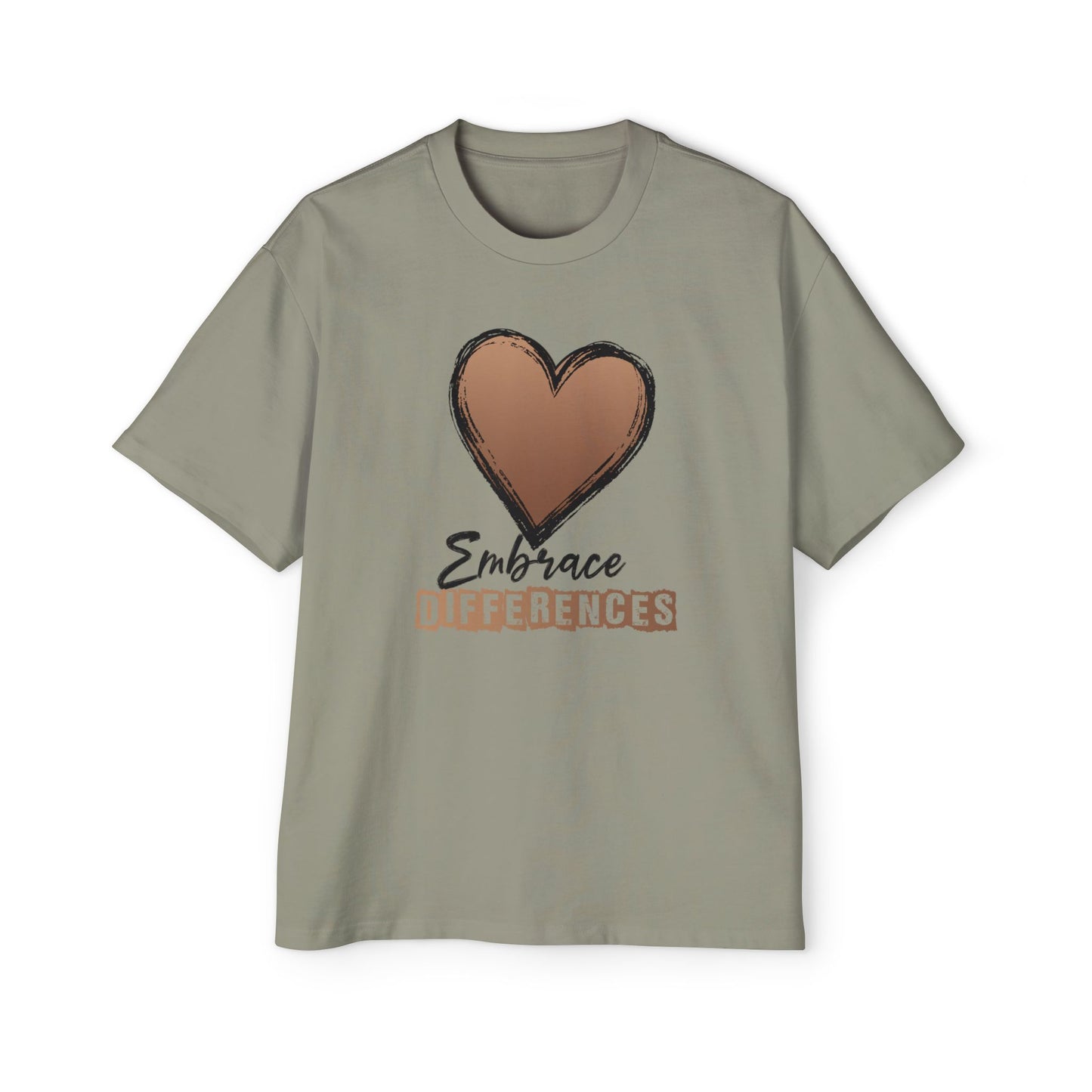 - Embrace Differences Oversized Shirt