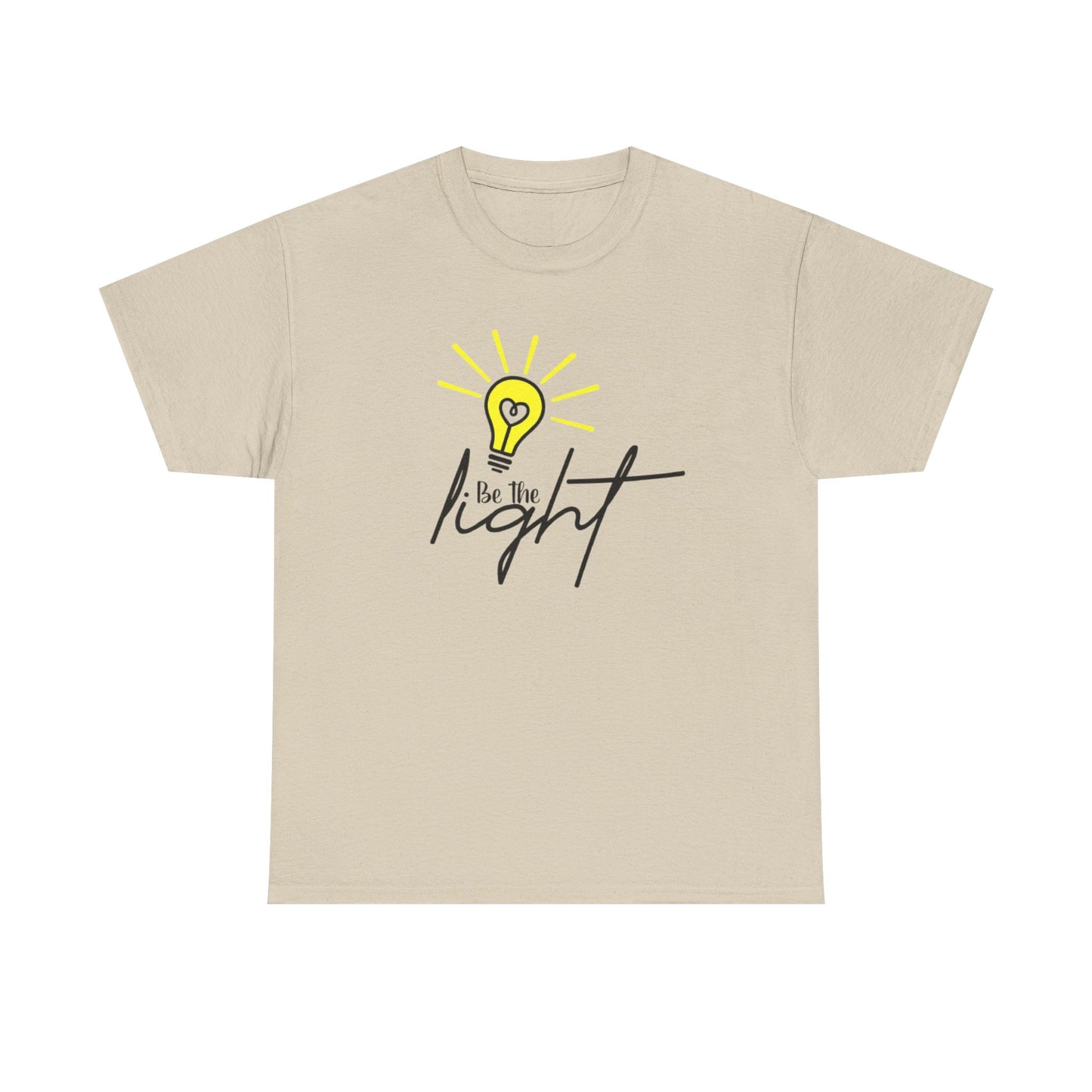 Unisex Heavy Cotton Tee - Be the Light