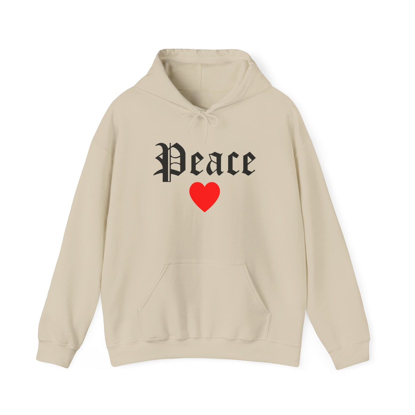 Peace Heart Hoodie