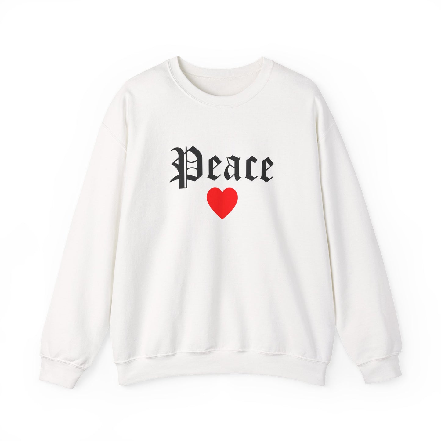 Peace Heart Sweatshirt