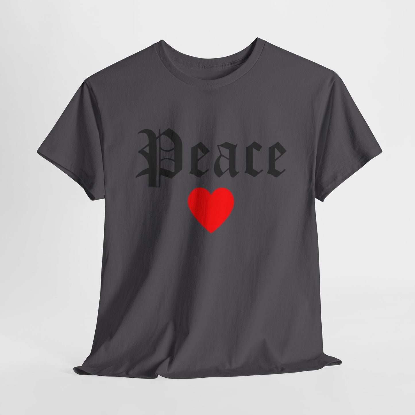 Unisex Tee Peace Heart