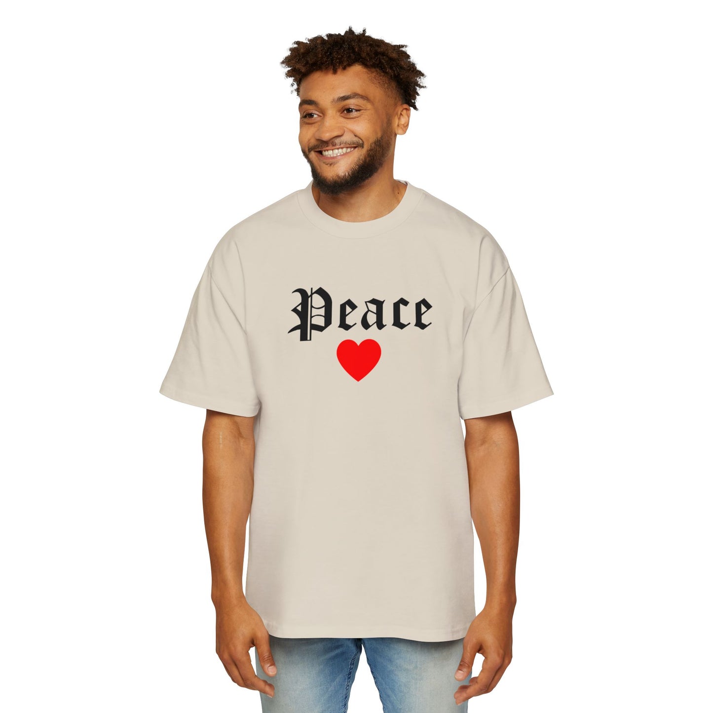 Oversized Peace Tee