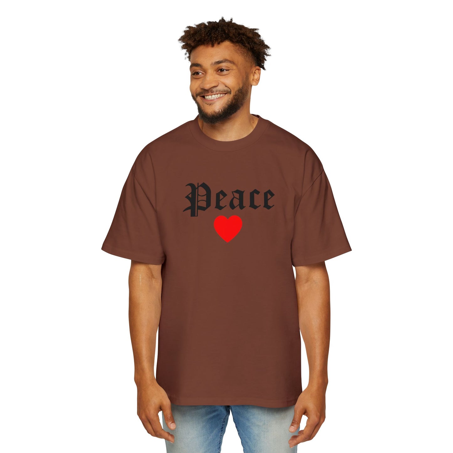 Oversized Peace Tee