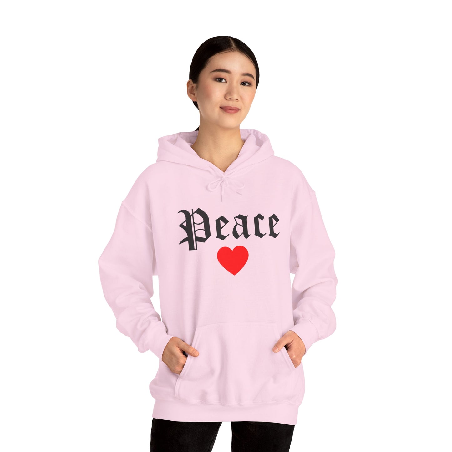 Peace Heart Hoodie