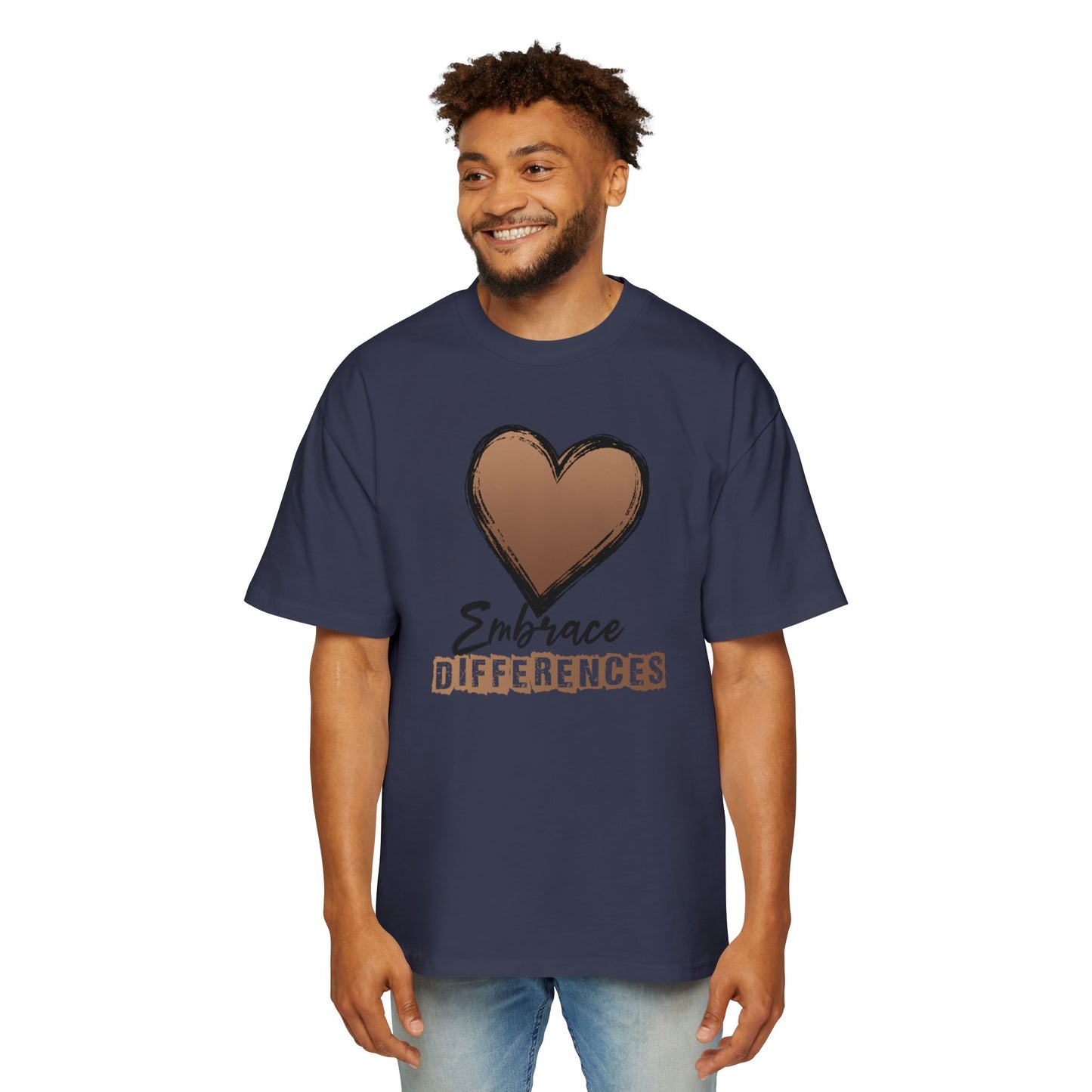 - Embrace Differences Oversized Shirt