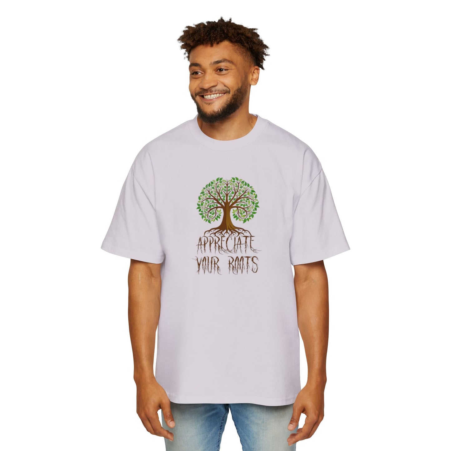 Oversized Tee - Appreciate Your Roots -