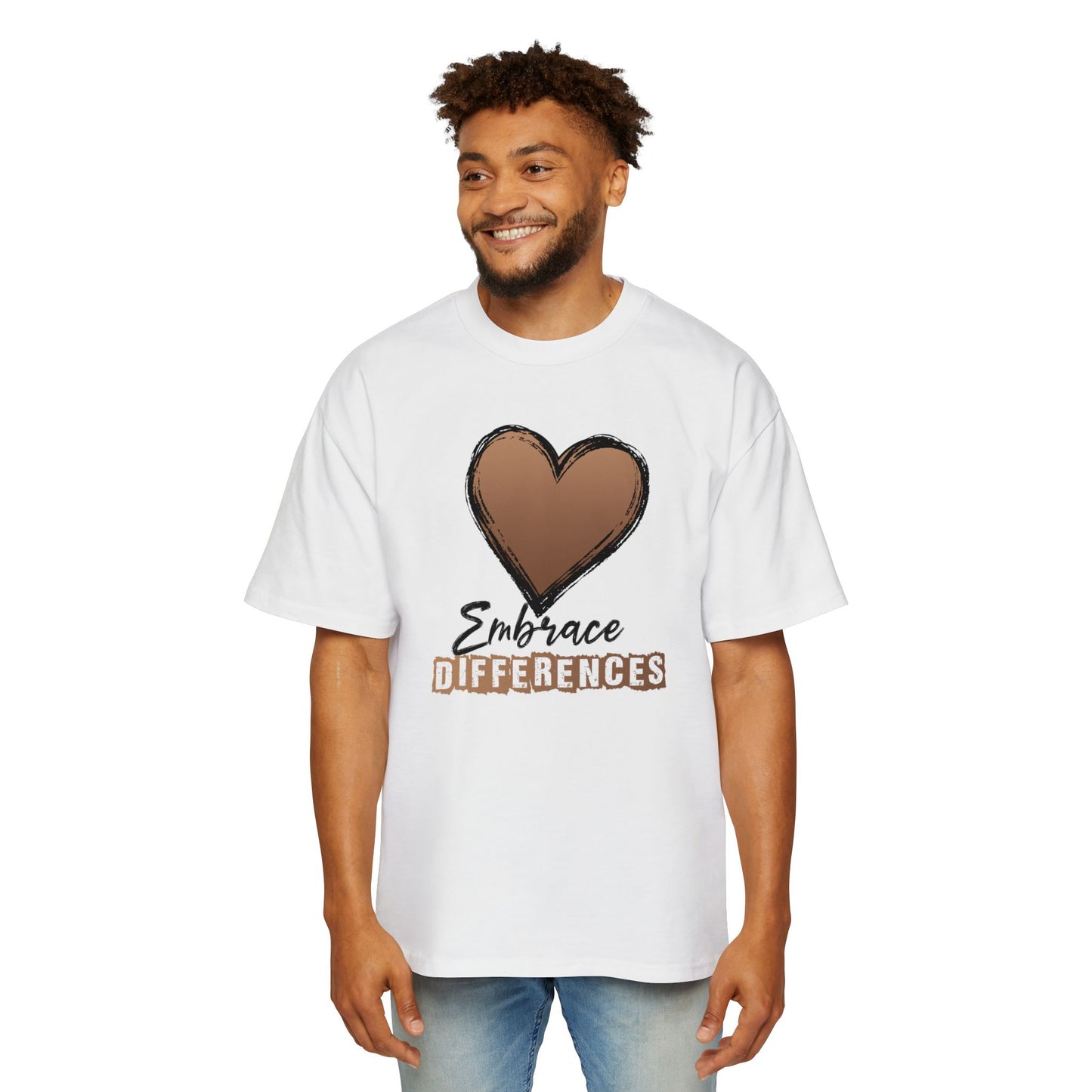 - Embrace Differences Oversized Shirt