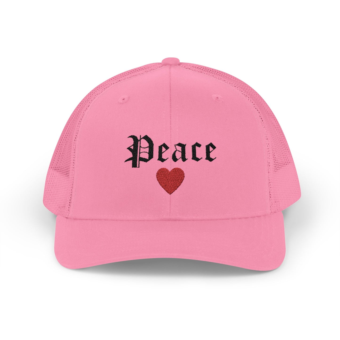 Trendy Snapback Cap with 'Peace' Design,