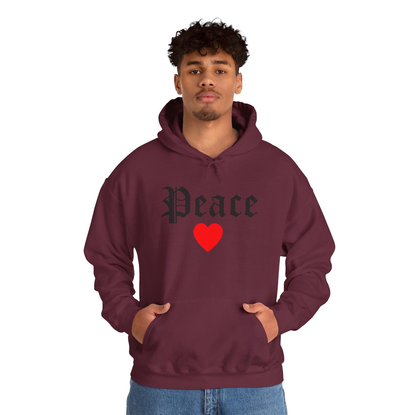 Peace Heart Hoodie