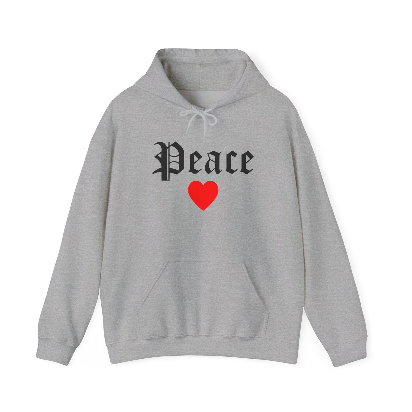 Peace Heart Hoodie