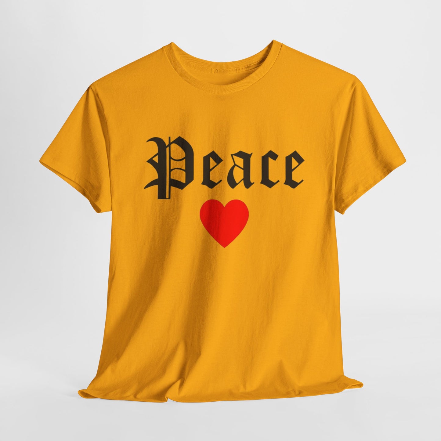 Unisex Tee Peace Heart