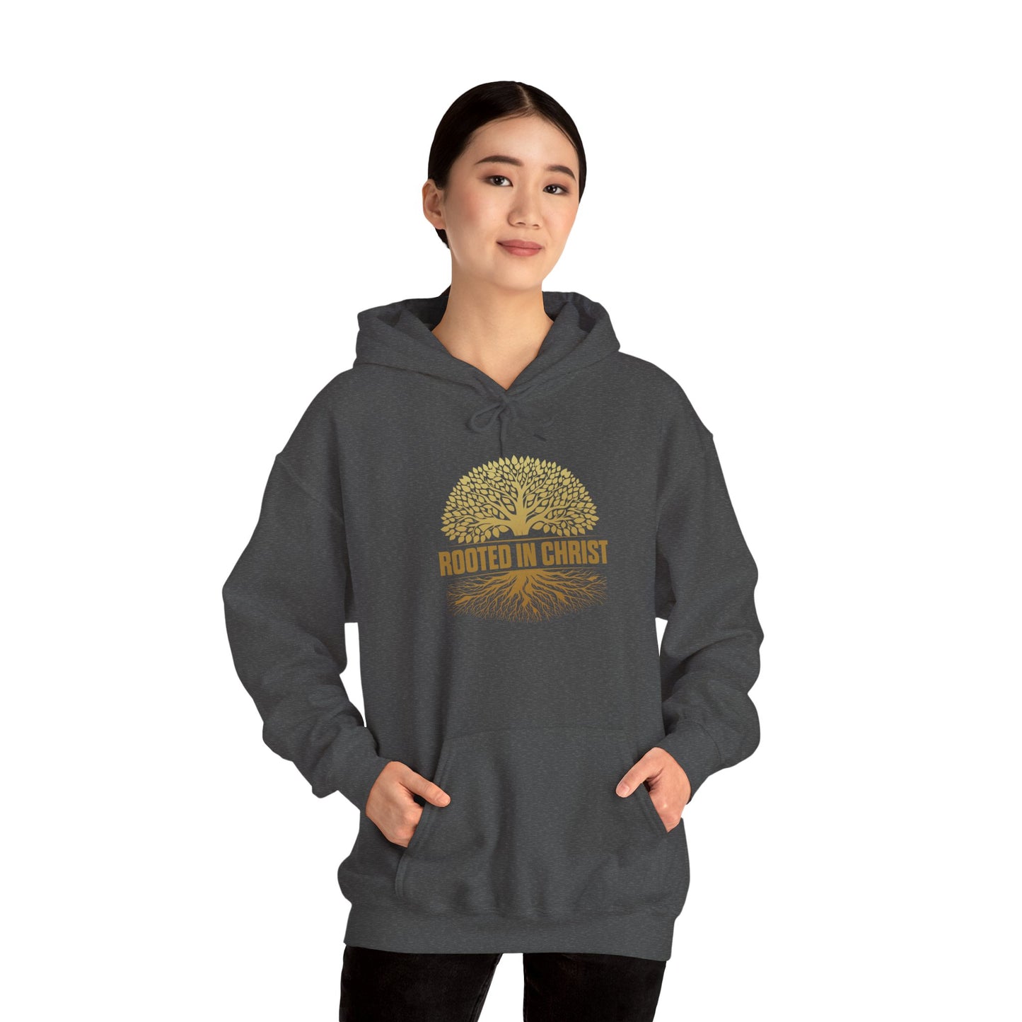Unisex Hoodie Rooted in Christ