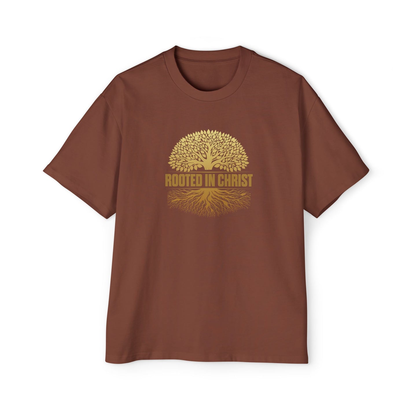 Rooted in Christ  Oversized Tee