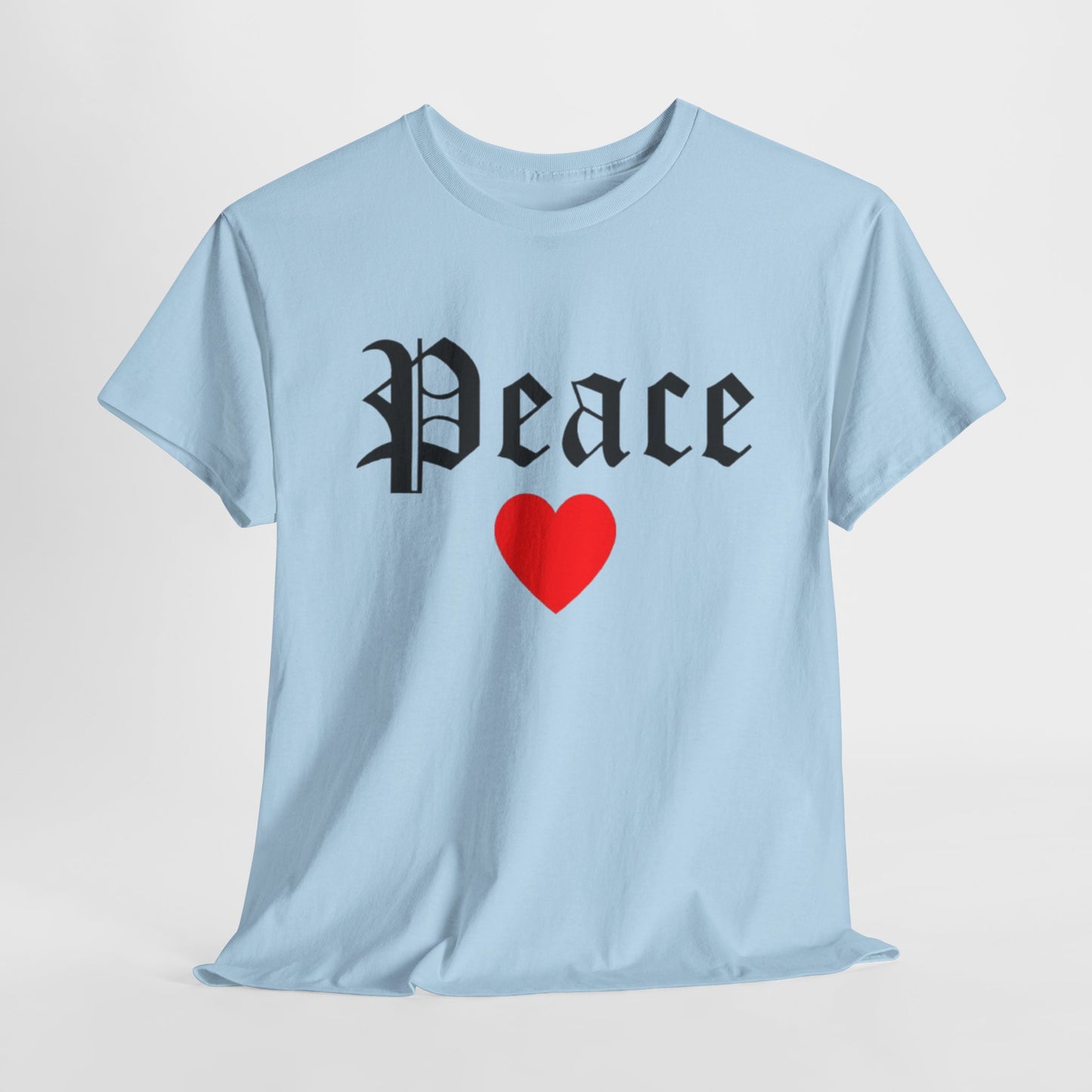 Unisex Tee Peace Heart