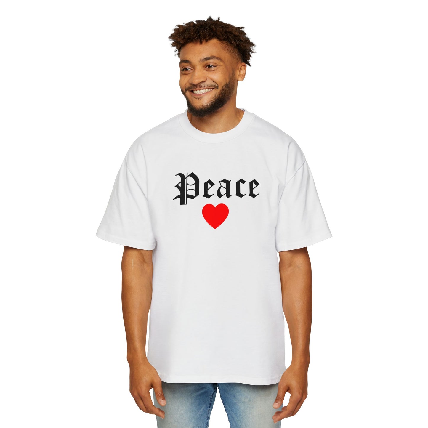 Oversized Peace Tee