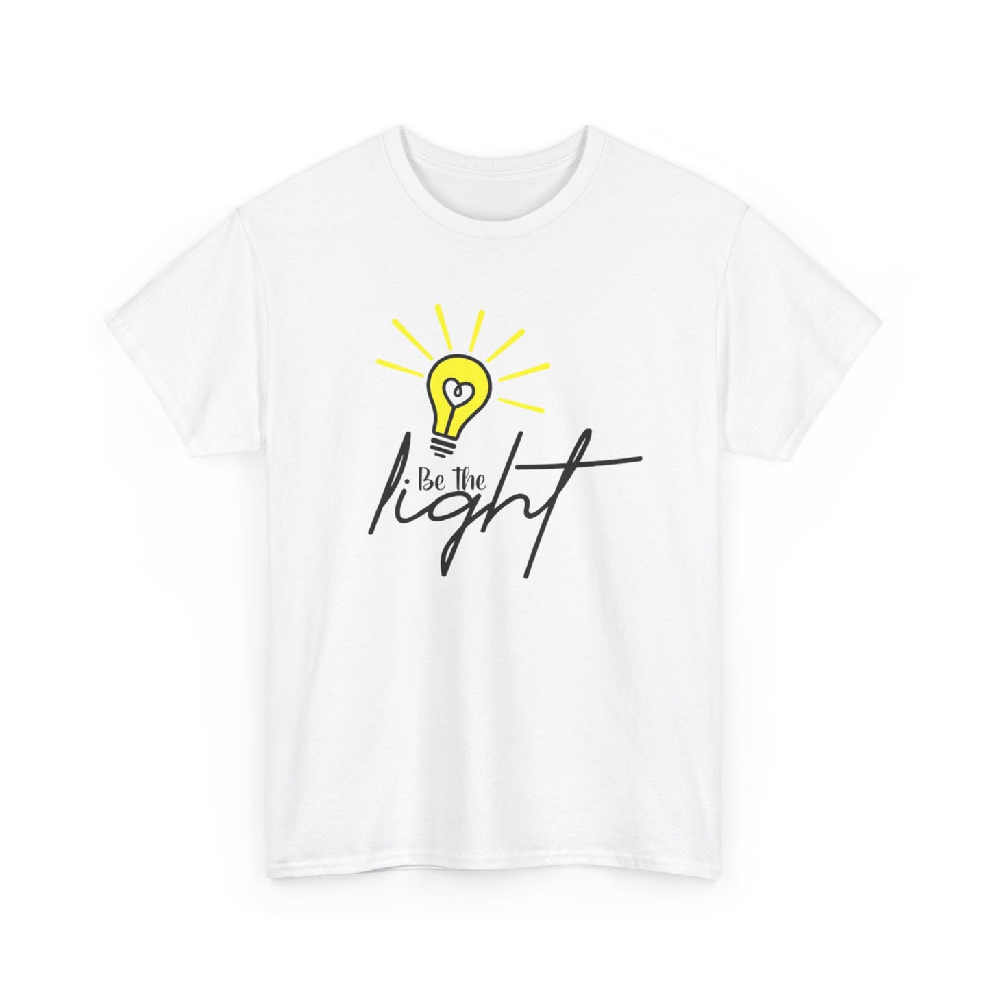 Unisex Heavy Cotton Tee - Be the Light