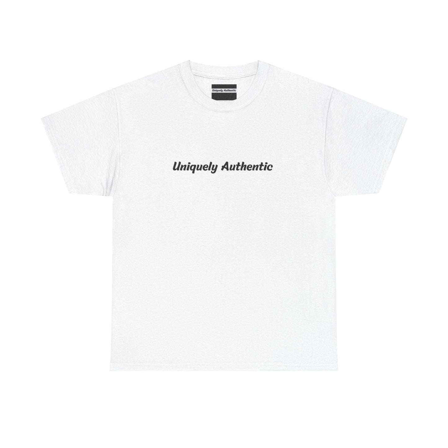 Uniquely Authentic Unisex Heavy Cotton Tee - Casual Wear, Gift Idea, Everyday Comfort, Cool Graphic Tee, Summer Style