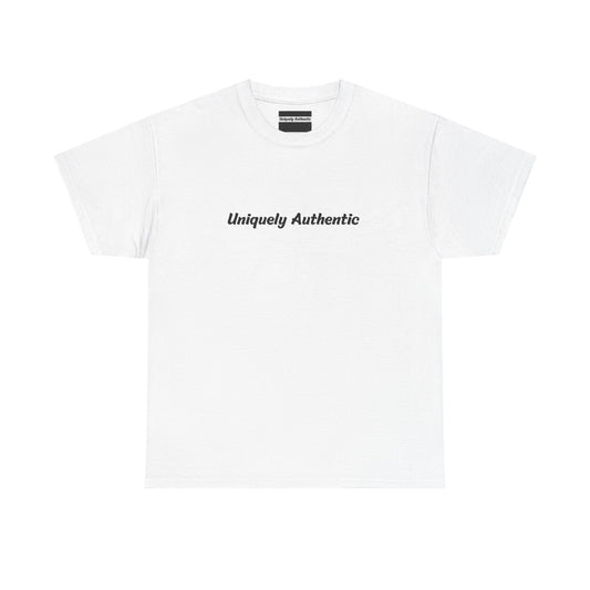 Uniquely Authentic Unisex Heavy Cotton Tee - Casual Wear, Gift Idea, Everyday Comfort, Cool Graphic Tee, Summer Style