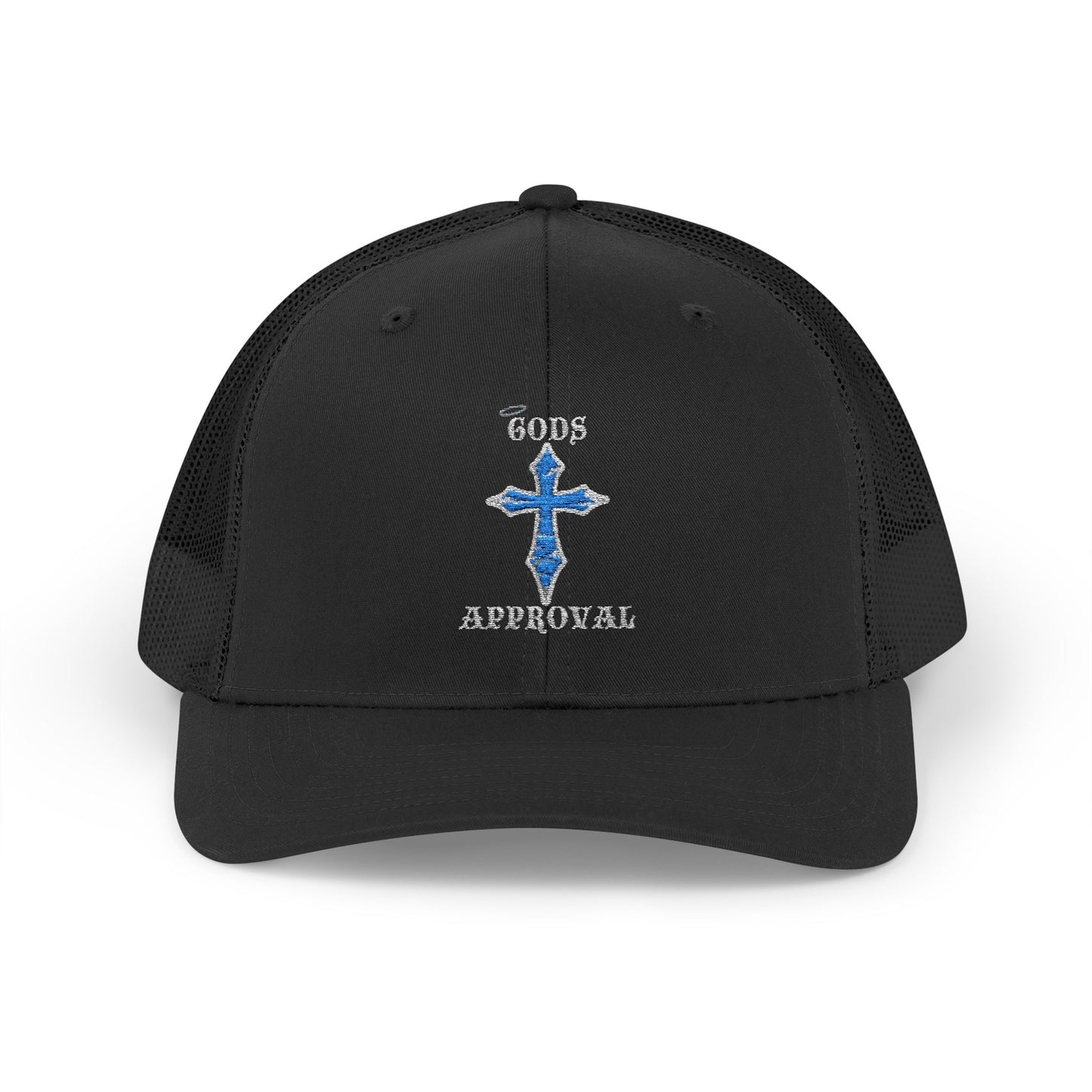 Red Snapback Trucker Cap - God's Approval
