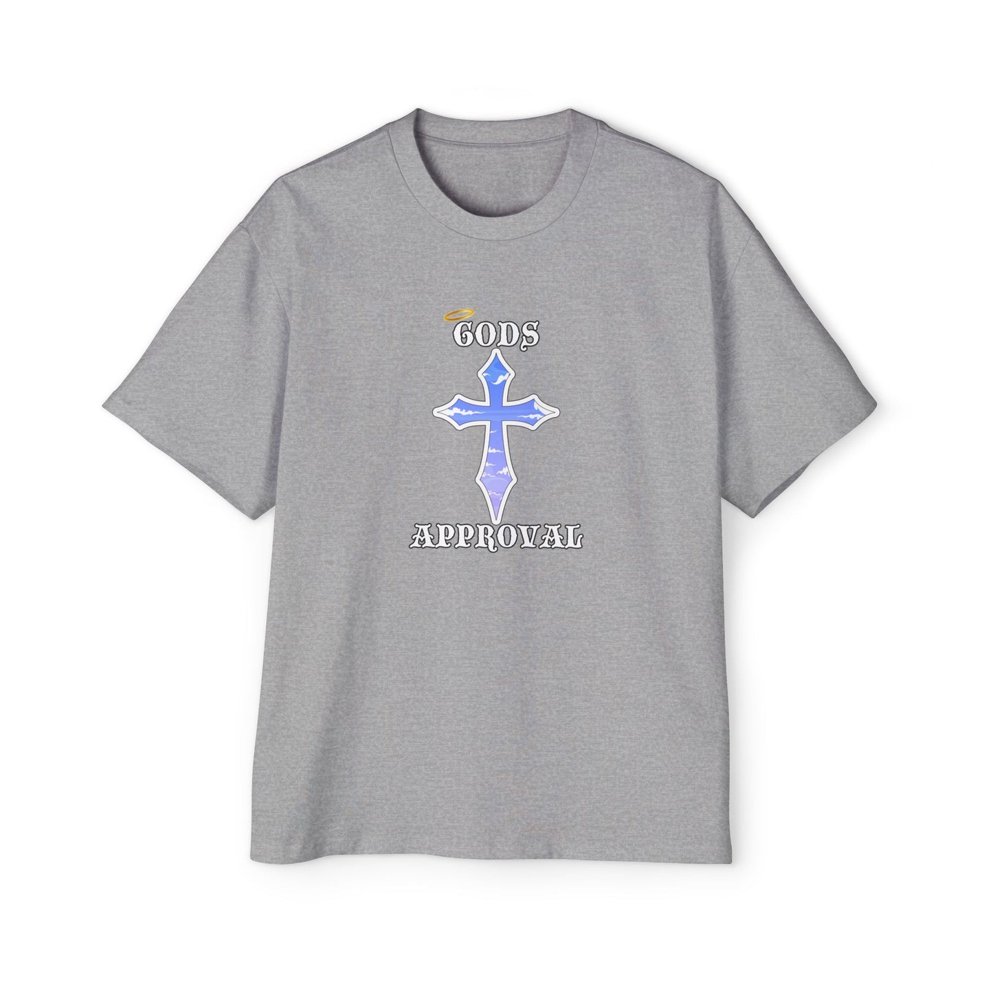 Oversized Tee  'God's Approval',