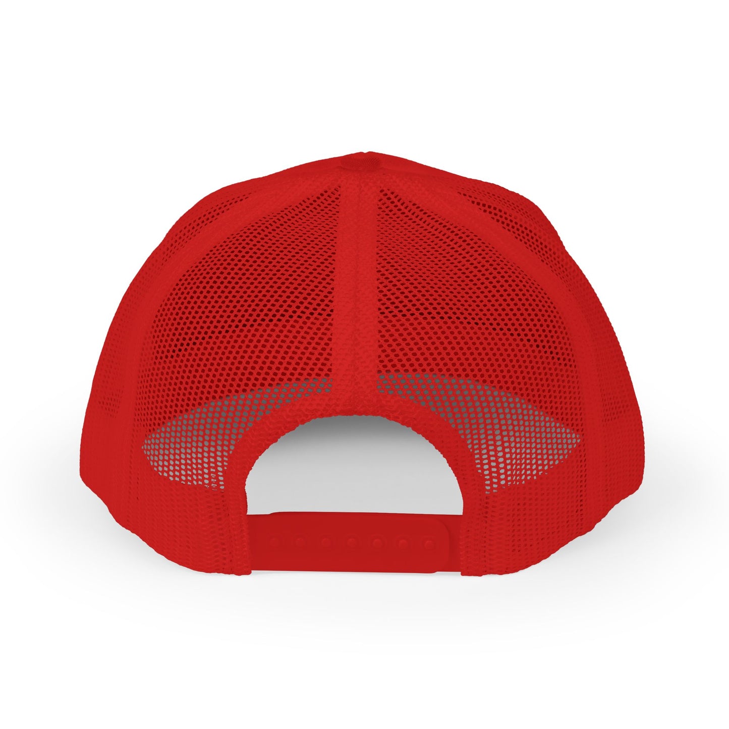 Red Snapback Trucker Cap - God's Approval