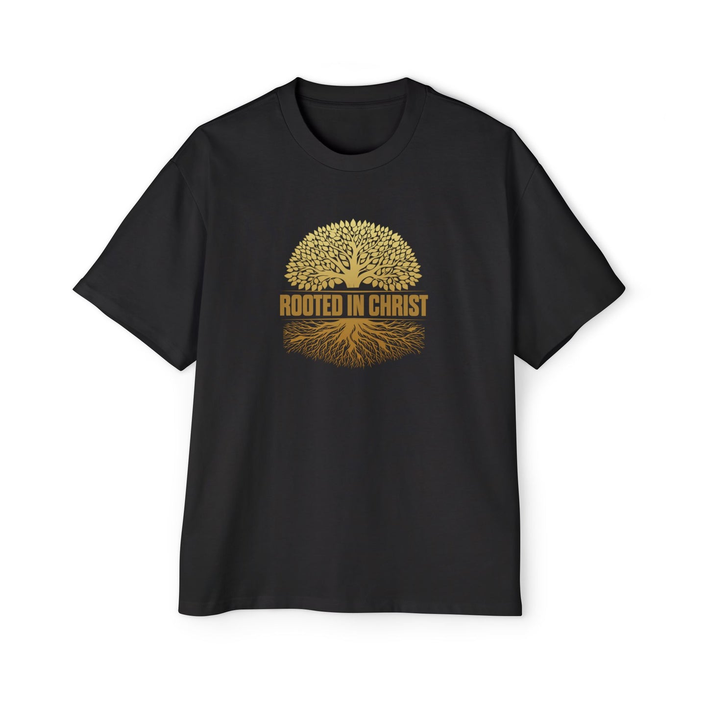 Rooted in Christ  Oversized Tee