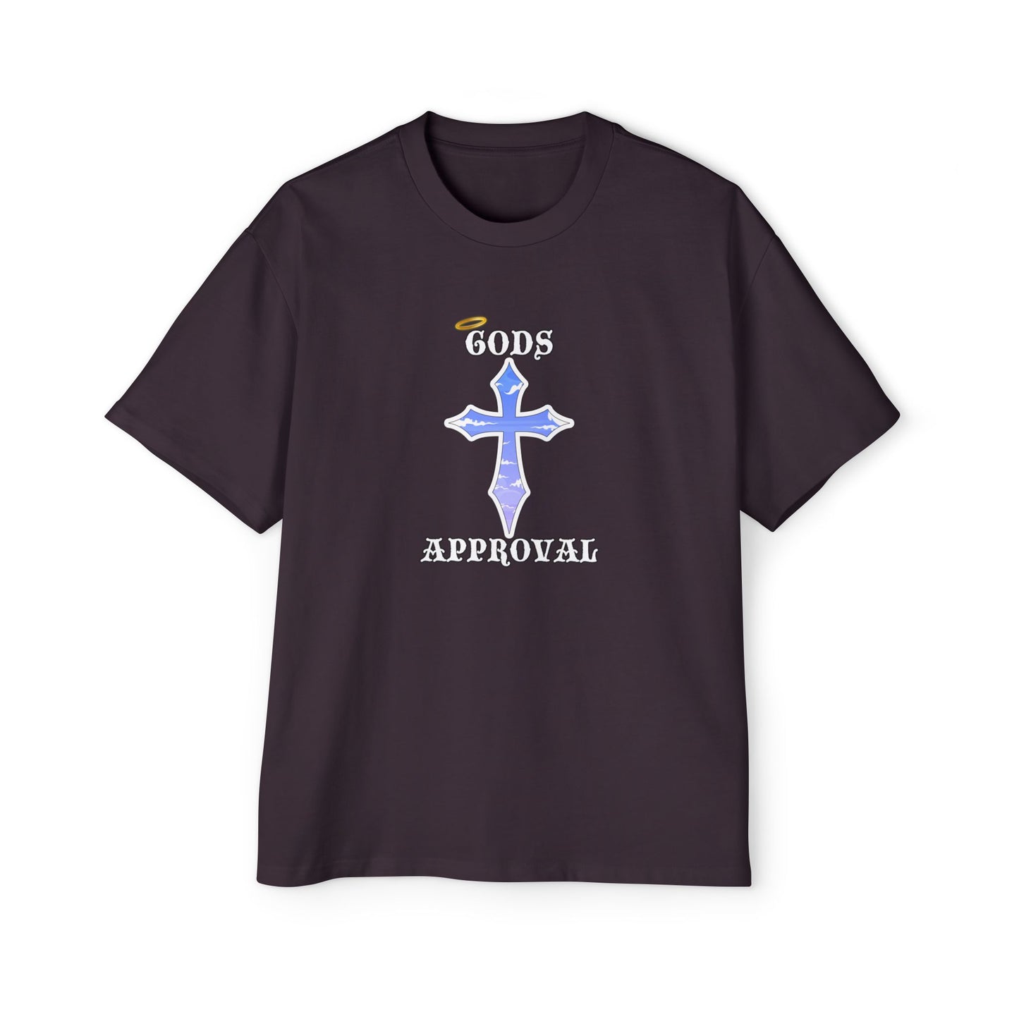 Oversized Tee  'God's Approval',