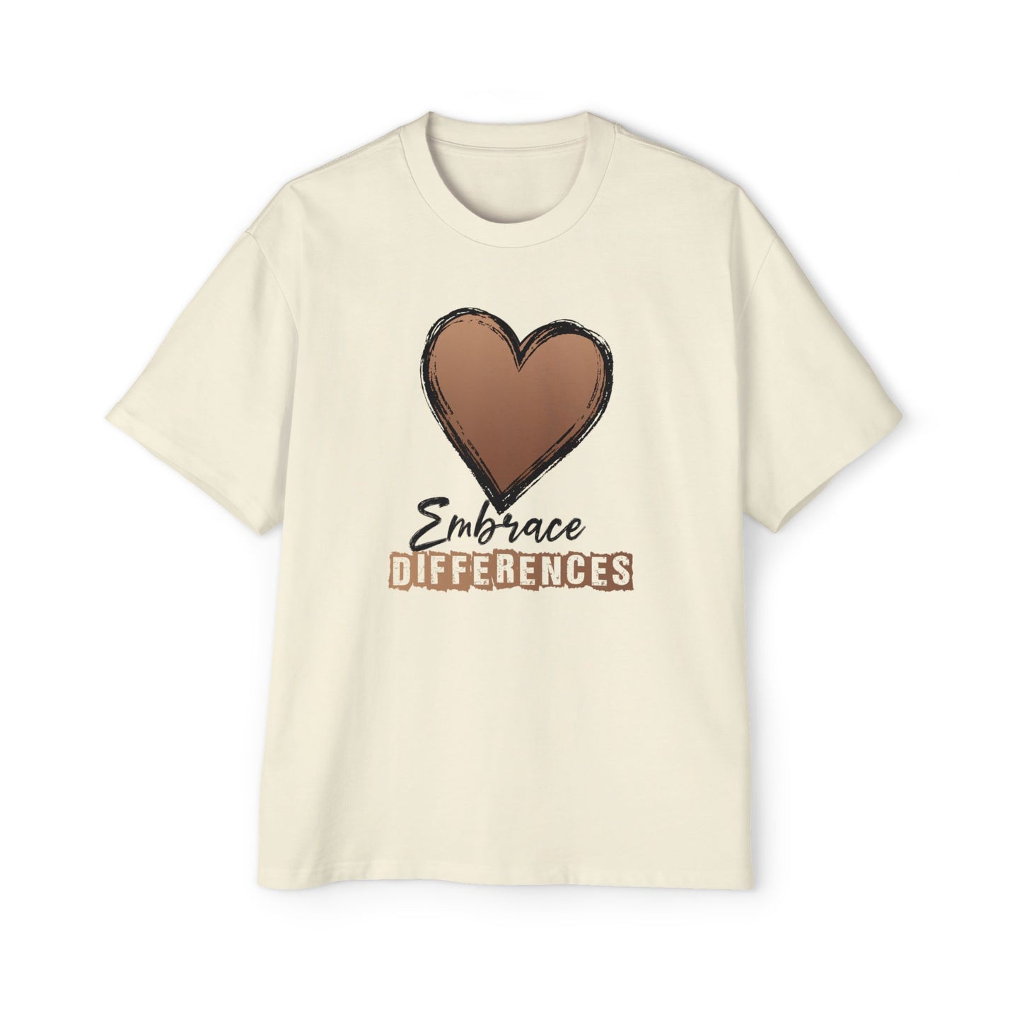 - Embrace Differences Oversized Shirt