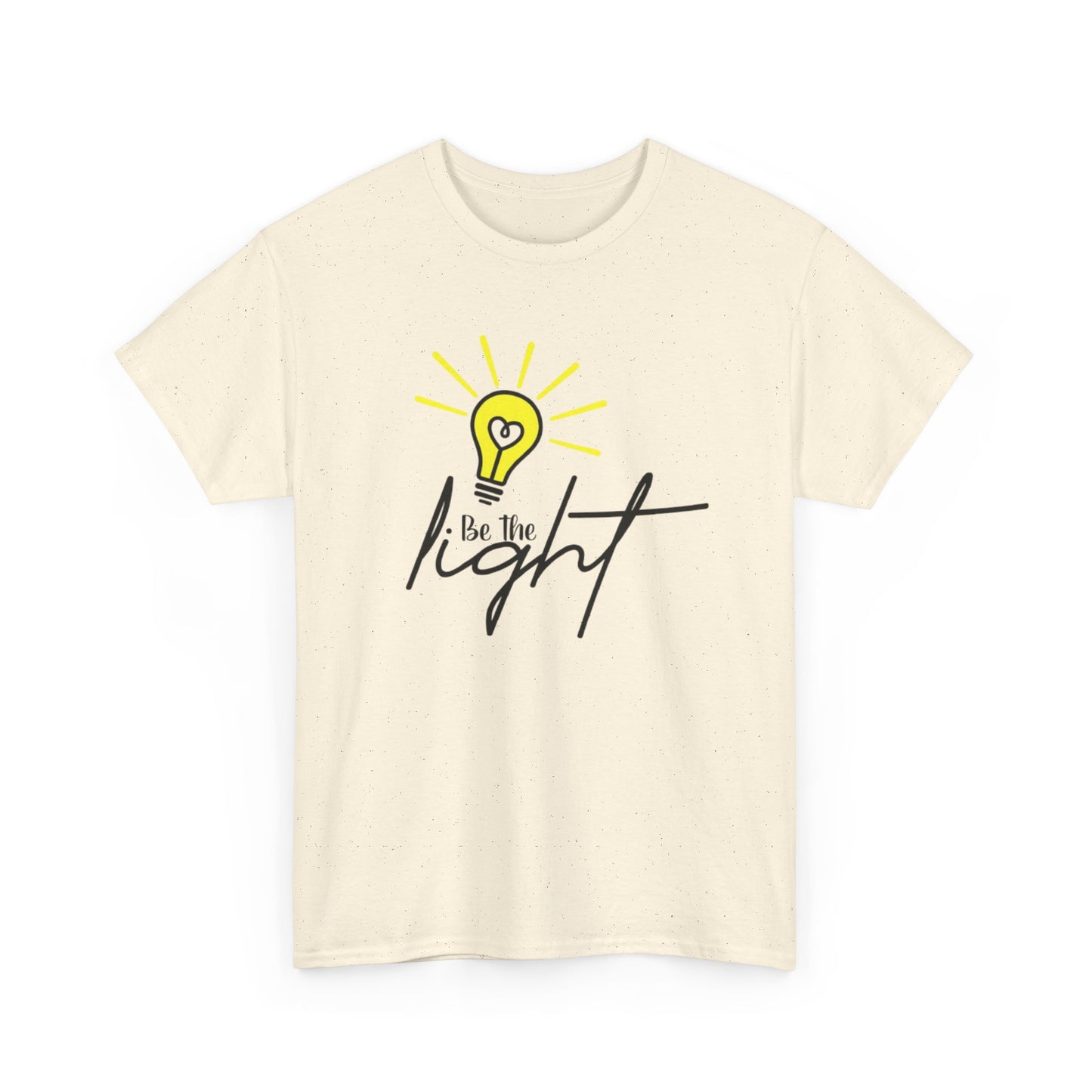 Unisex Heavy Cotton Tee - Be the Light