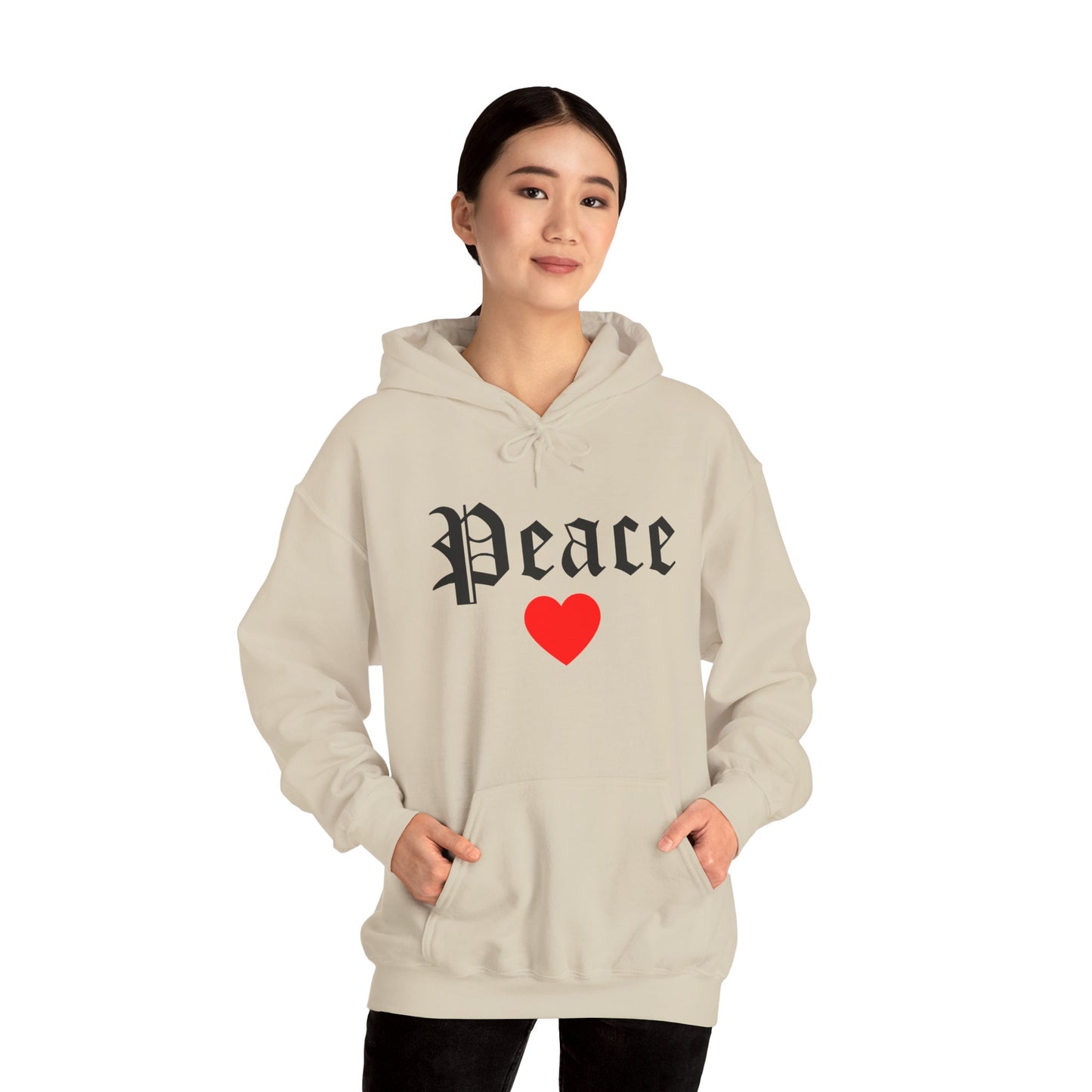 Peace Heart Hoodie