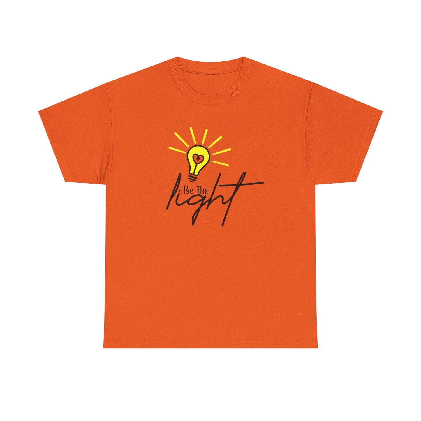 Unisex Heavy Cotton Tee - Be the Light