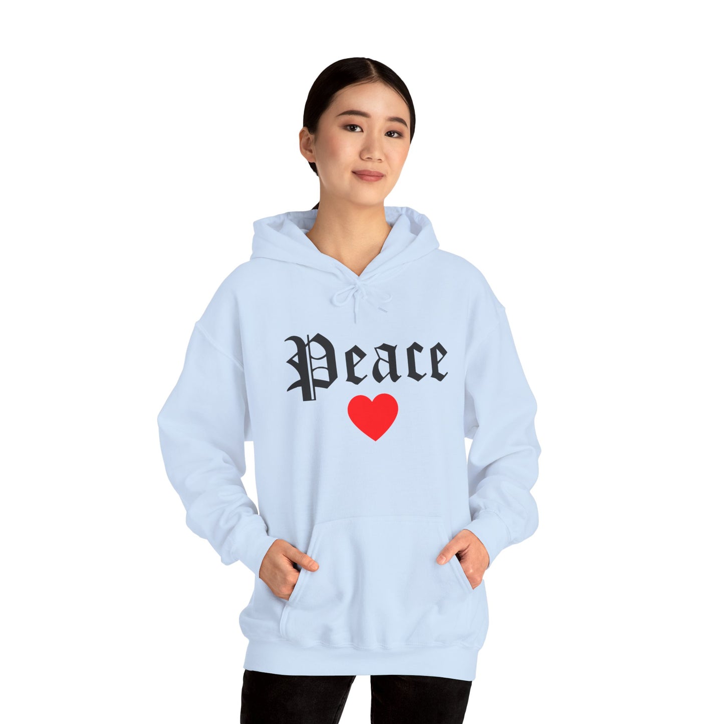 Peace Heart Hoodie
