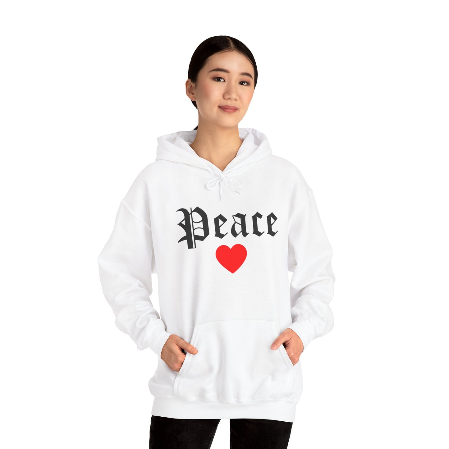 Peace Heart Hoodie
