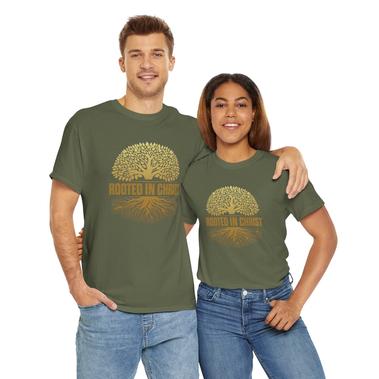Unisex Tee Rooted in Christ