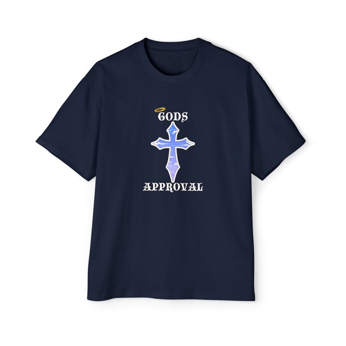 Oversized Tee  'God's Approval',