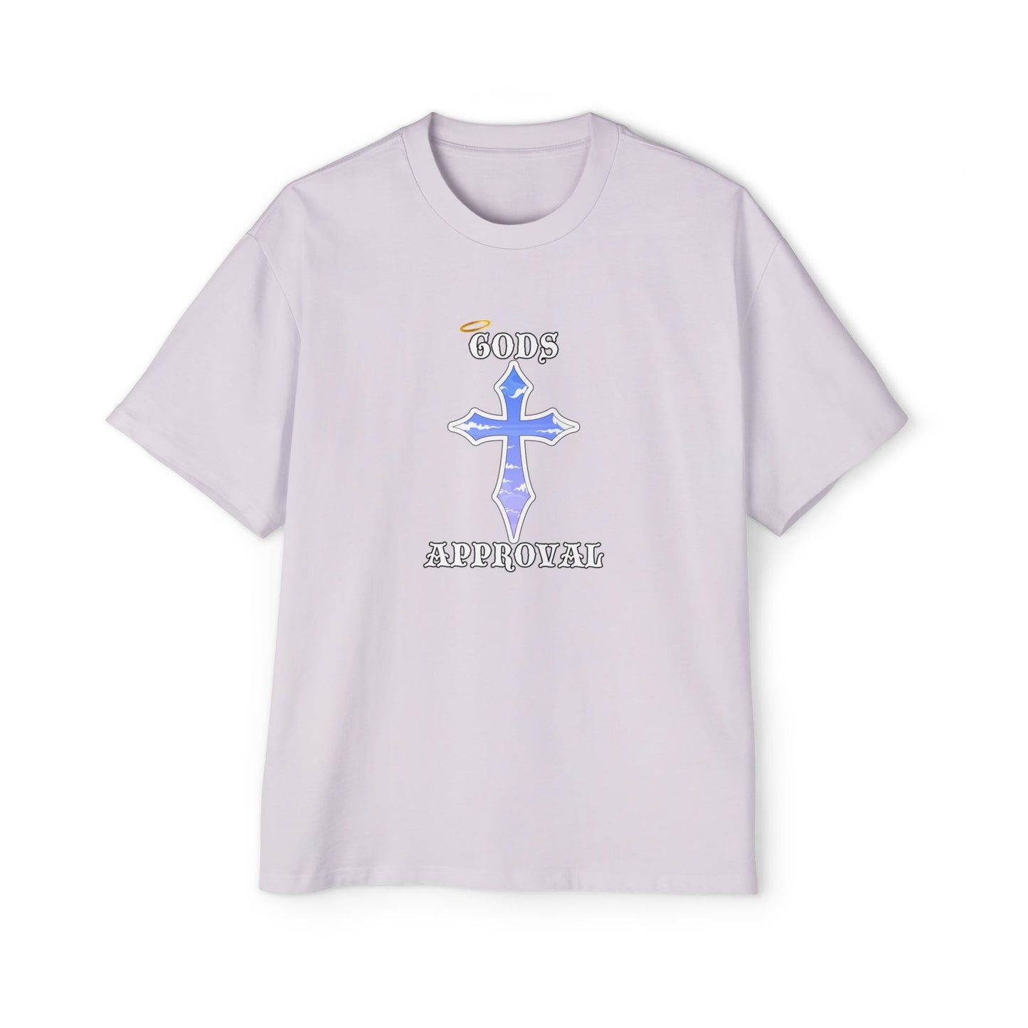 Oversized Tee  'God's Approval',