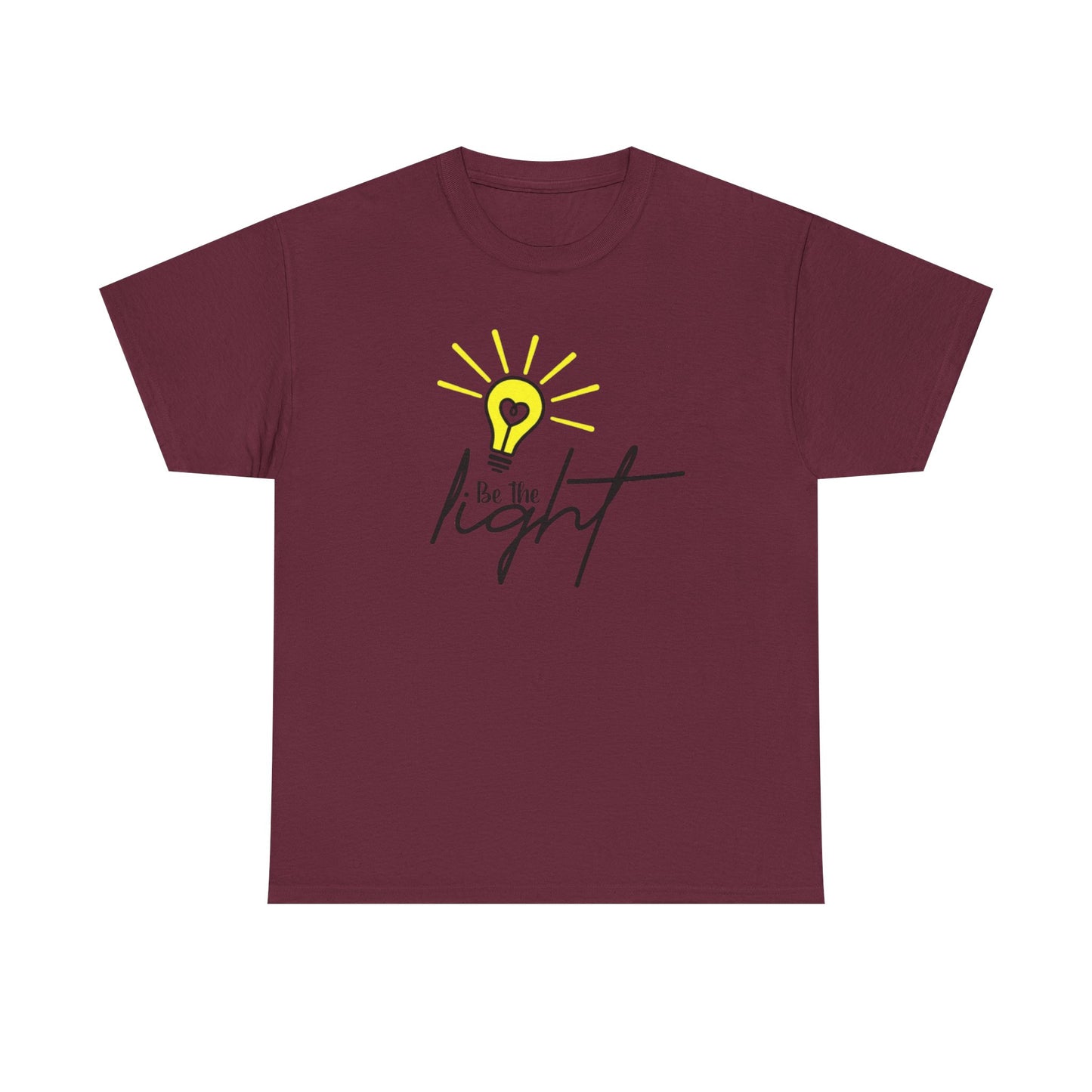 Unisex Heavy Cotton Tee - Be the Light