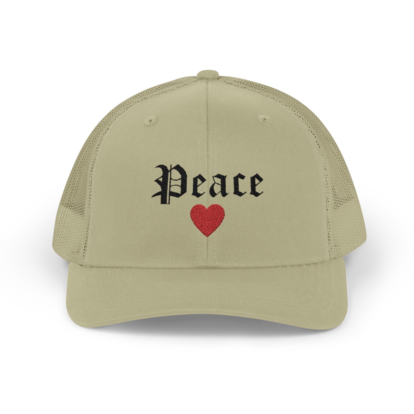 Trendy Snapback Cap with 'Peace' Design,