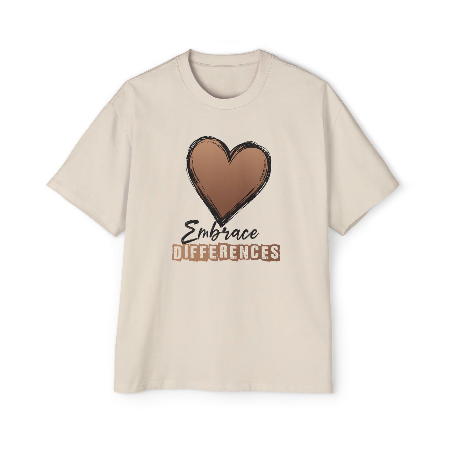 - Embrace Differences Oversized Shirt