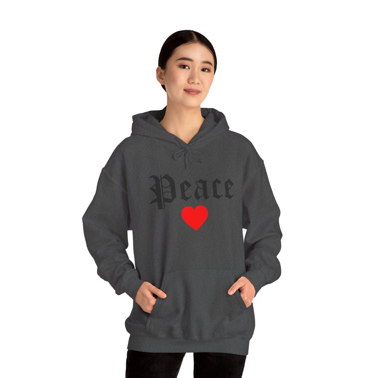 Peace Heart Hoodie