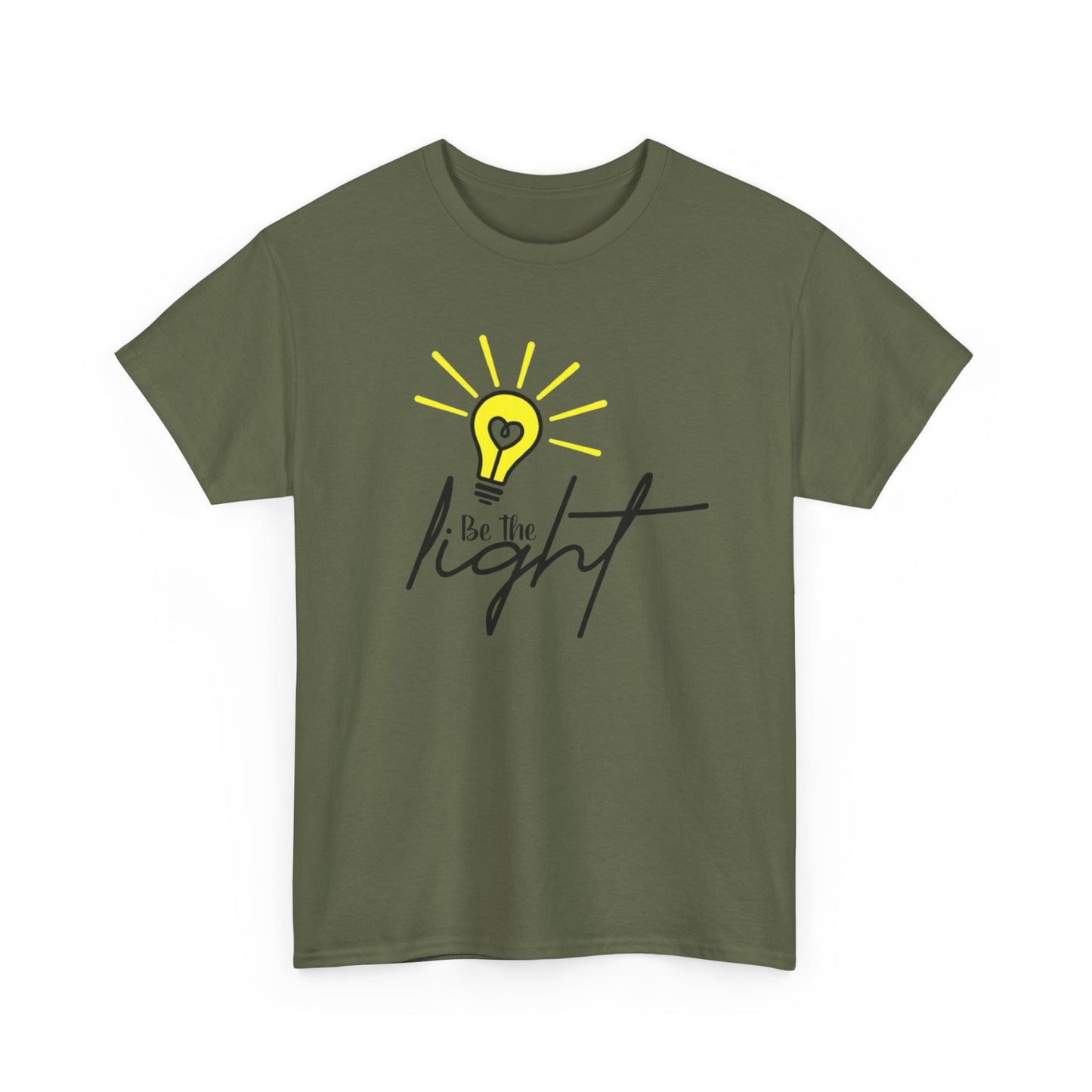 Unisex Heavy Cotton Tee - Be the Light