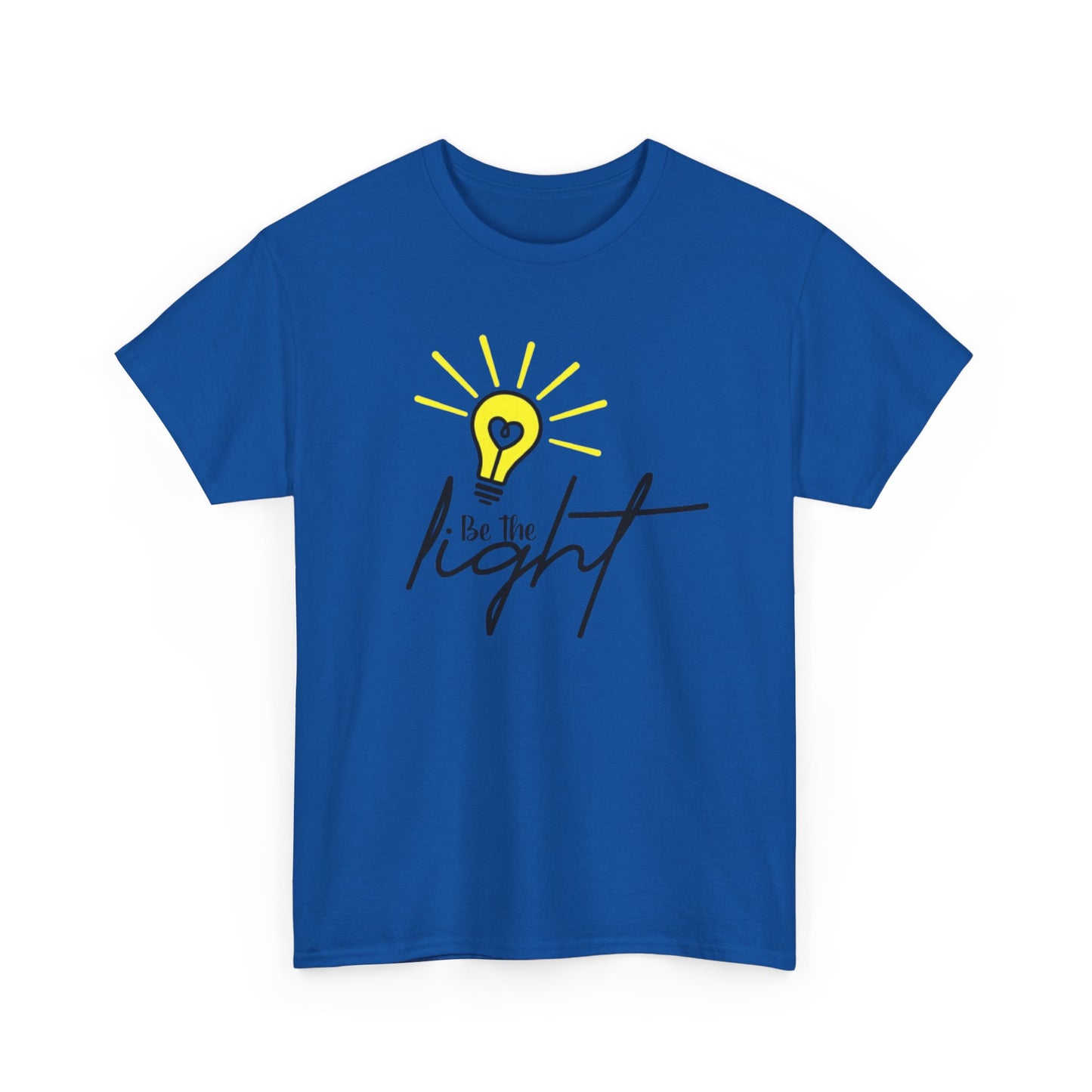 Unisex Heavy Cotton Tee - Be the Light